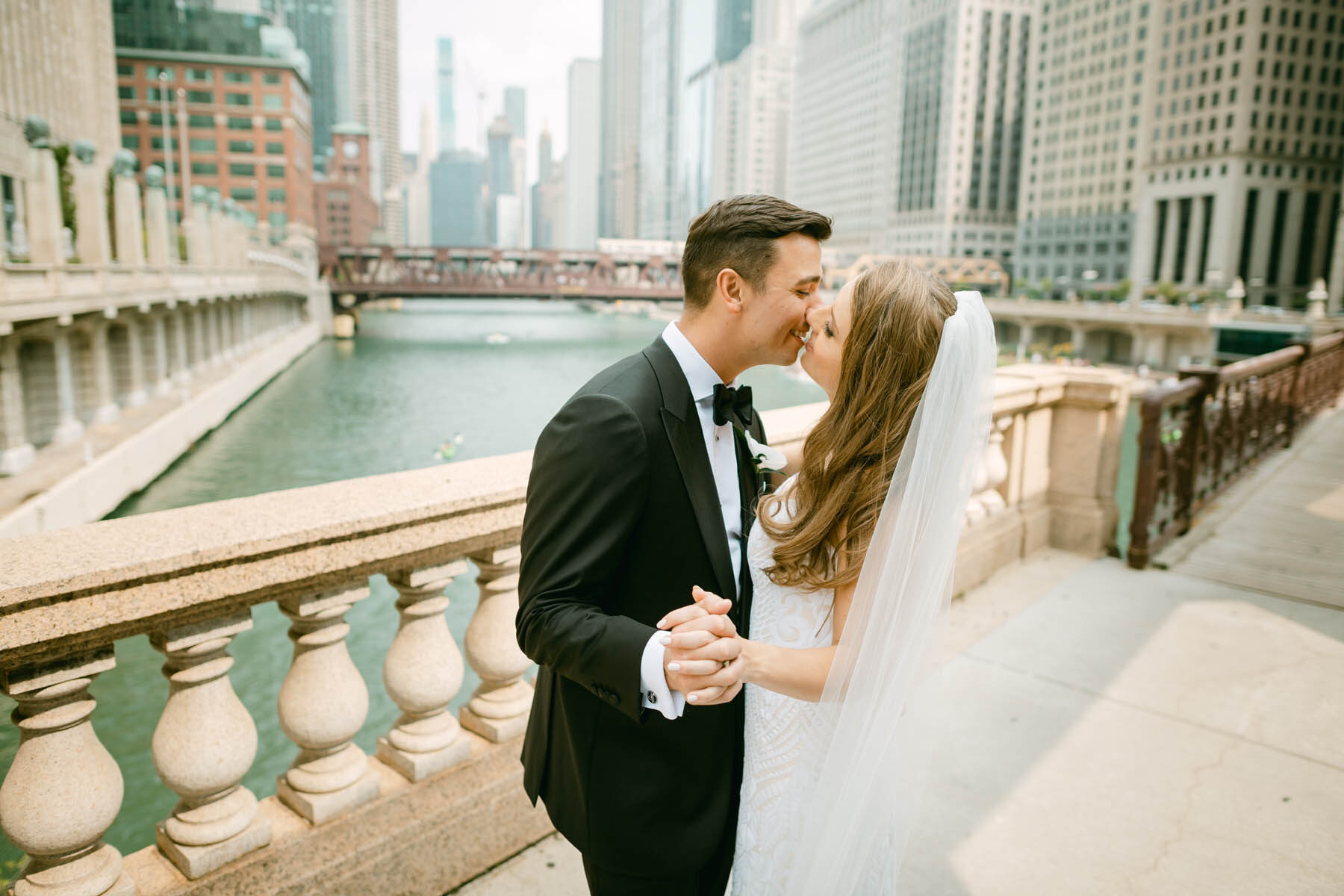 Chicago Riverwalk wedding